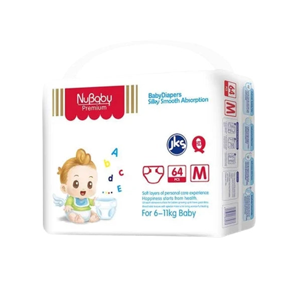 Nubaby Premium Baby Diapers Medium